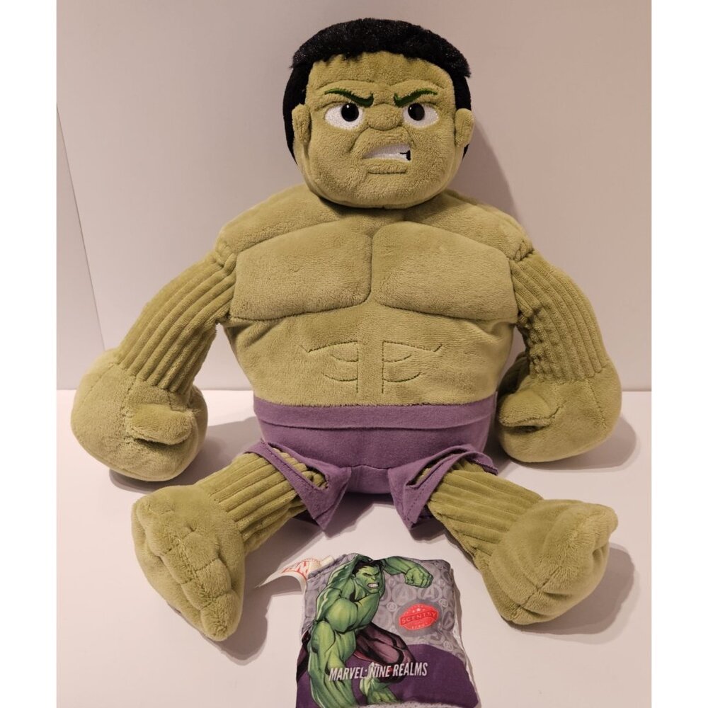 Scentsy Buddy Marvel Avengers Hulk With Scent Pack Plush Toy 15" Stuffed Animal
